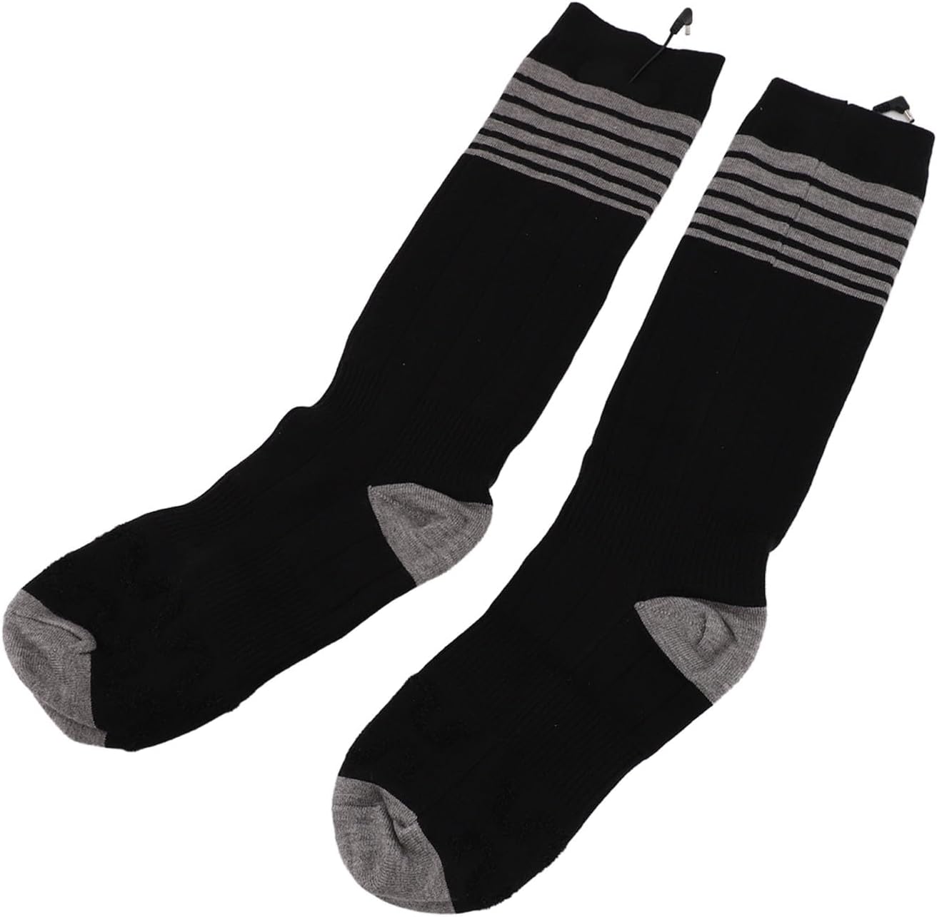Aramox Electrical Heated Socks Efficiently Warm Feet with 3 Heat Settings for Men Women Winter Camping Black