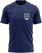 Printbox Originals Scotland Badge Soccer Jersey Football Shirt for Men, Scotland Soccer Gifts, Scottish Football Shirt
