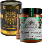 Ellora Farms Organic Greek Honey, Wild Thyme, Raw Unfiltered, Preservative and Additive Free, 2025 Paris and Dubai Gold Awards Winner, Gift Pack with Dipper - 450g (16oz)
