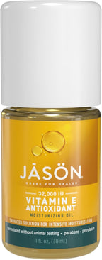 JASON Vitamin E 32,000 IU Moisturizing Oil , For Targeted Solutions, 1 Fluid Ounces