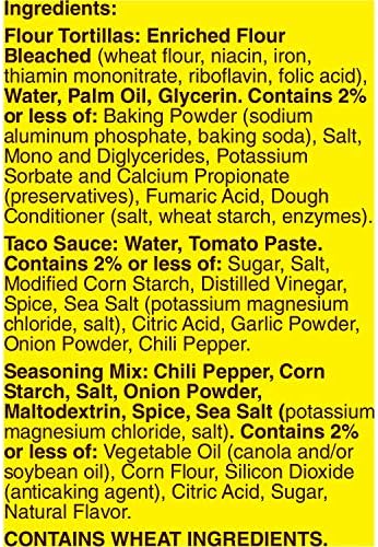 Old El Paso Soft Tortilla Bowl Dinner Kit, Mild Taco Sauce and Seasoning, 8 Ct, 10.9 oz (Pack of 2)