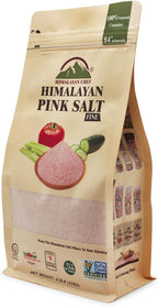 Himalayan Chef Pink Himalayan Salt - Natural Fine Grain - 3 Pound (6 x 0.5 Pound Bags)