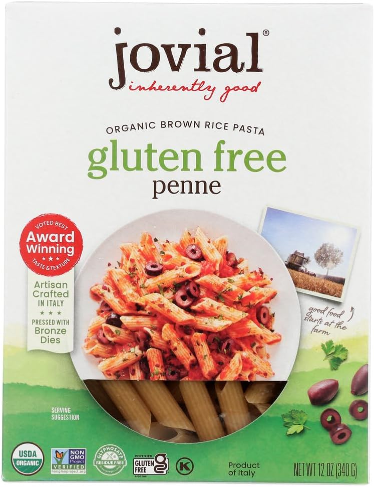 JOVIAL PASTA BRWNRCE ORG PENNE R 12OZ