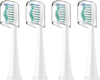 Toothbrush Heads, 4 Pack Electric Toothbrush Replacement Heads for Philips Sonicare Soft Dupont Bristles Replacement Toothbrush Heads for Oral Care