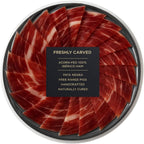 Iberico Acorn-Fed Ham - Sliced Jamon Pata Negra, 3 oz | Premium Spanish Dry-Cured Ham, Gourmet Charcuterie, 100% Bellota, Rich Flavor, Imported Iberian Delicacy (One Pack, 1, Count)