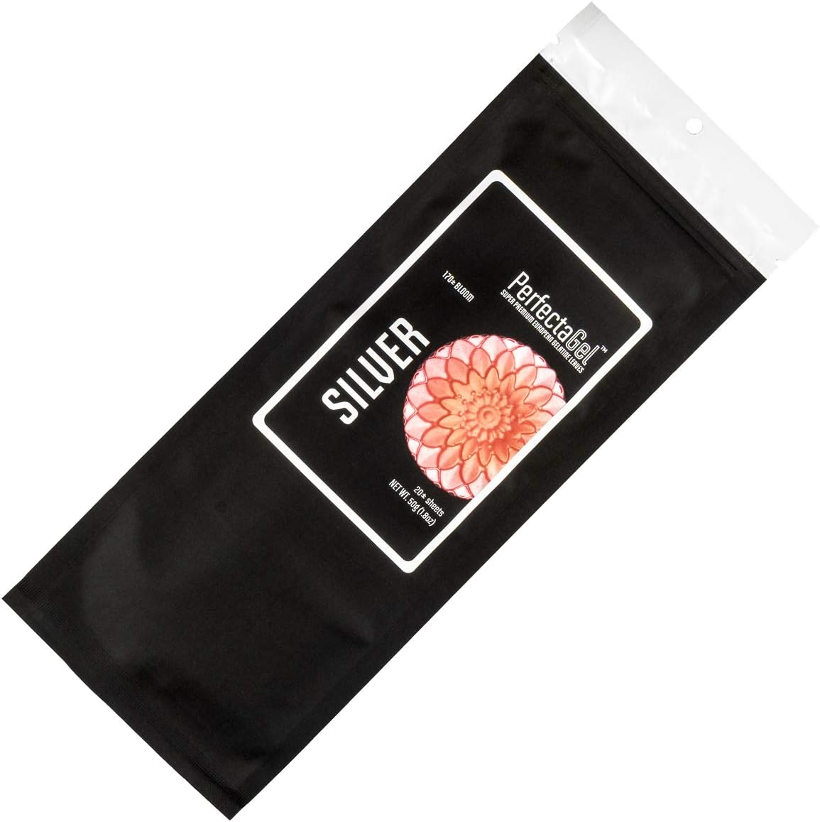 PerfectaGel Silver Gelatin Sheets (170 Bloom) - 20 Sheets