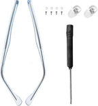Arm Replacement Accessories - Metal Eyeglass Arm Replacement Temples for Eyeglass Repair Kit Legs Replacement