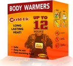 WORLD-BIO Body Warmers for Cold Weather, Heat Warmer Patch Disposable with Adhesive Backing Gives Hours Warm - 12/20/32/40 Packs, Hand Warmers Long Lasting Safe Natural Odorless