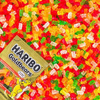 HARIBO Gummi Candy, Original Goldbears Gummy Bears, 3 Pound Party Size Bag (Pack of 4) Delicious Soft & Chewy Sweet Snacks, Assorted Fruity Flavors