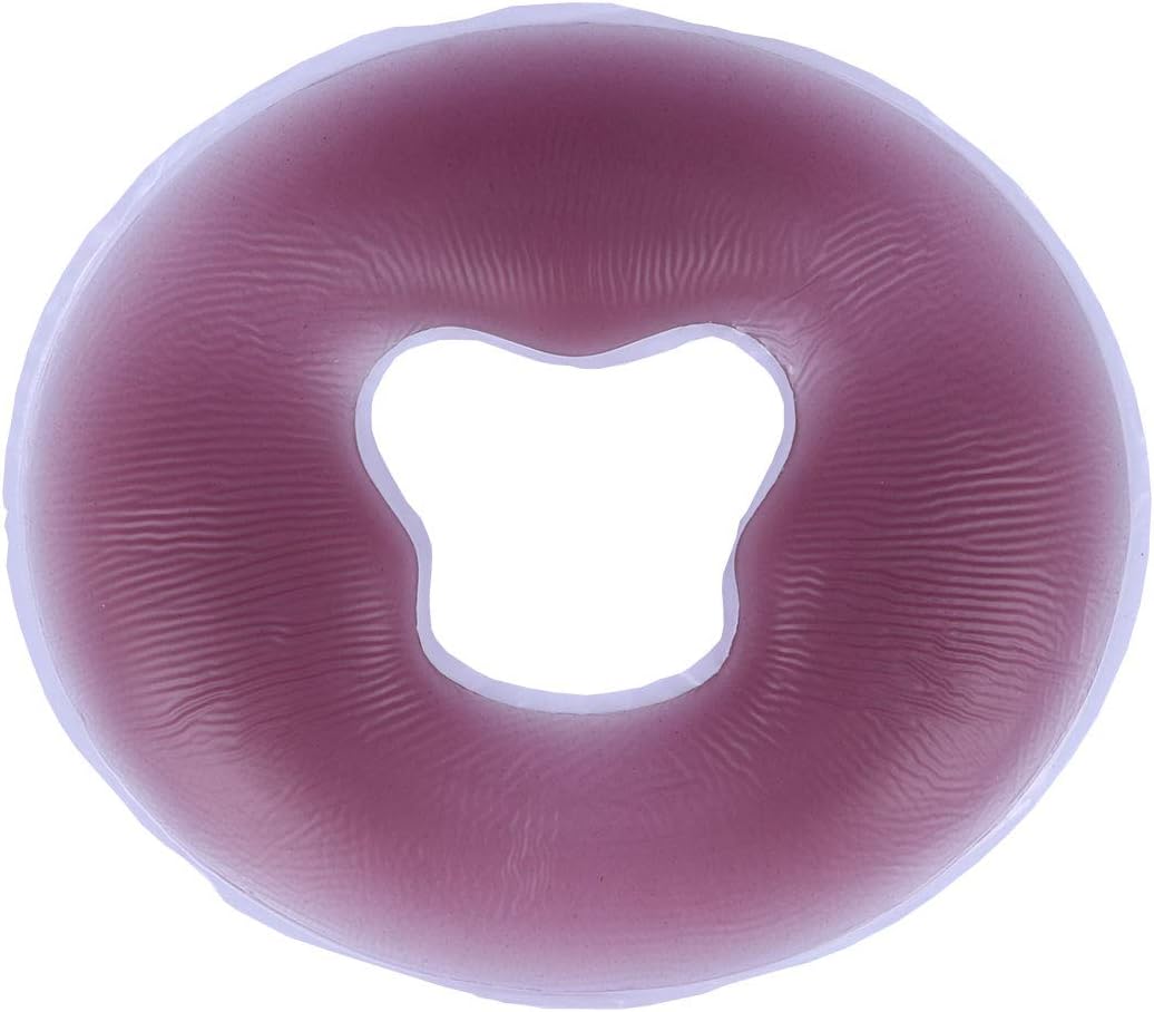 Lurrose Silicone Face Massage Pillow Face Spa Pillow Pad Body Relax Salon Cushion…
