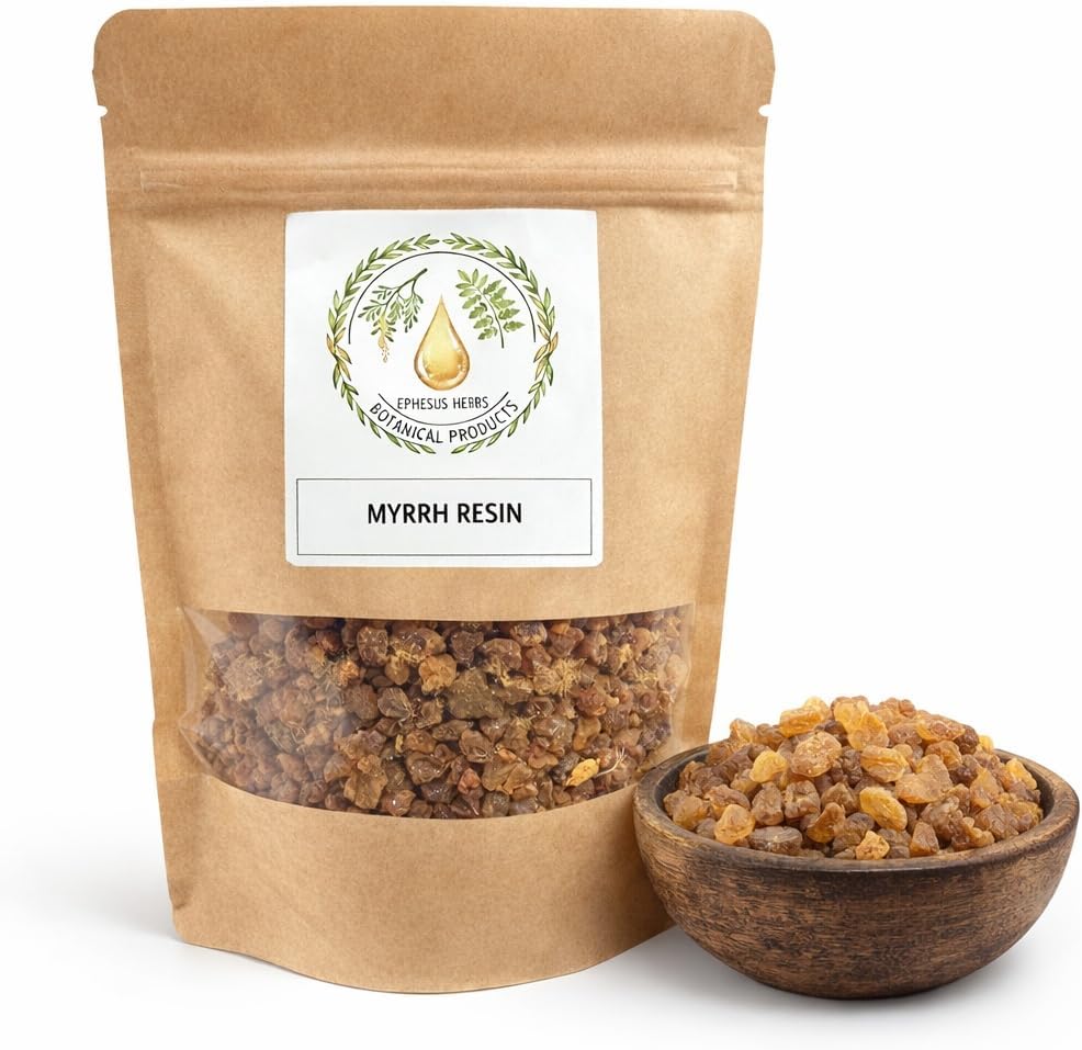 Myrrh Gum, Myrrh Pure Tree,%100 Natural (283 Grams 10, Ounces)