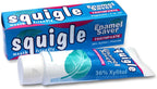 Squigle Enamel Saver Toothpaste : 36% Xylitol. with Fluoride. SLS Free. Prevents Canker Sores, Bad Breath, Perioral Dermatitis, Chapped Lips. Soothes & Protects Dry Mouths - 1 Pack