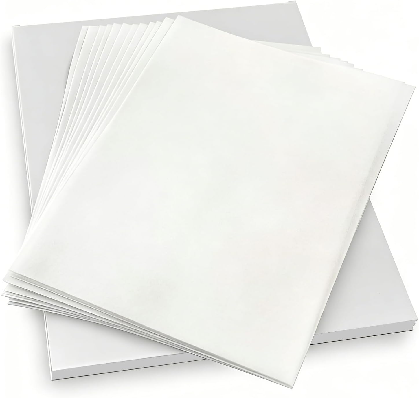 Edible Wafer Paper Sheets 25pcs, A4 Size 8.5" x 11" Printable Edible Sheets for Cakes, Cupcakes & Candy, Food Grade Wafer Sheets for Cake Topper Decoration (0.3mm)