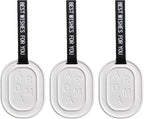 3 Pcs Essential Oil Diffuser Stone DIY Scented Solid Fragrance Air Freshener Aroma Diffuser Stone for Bathroom Closet Travel Cabinet Home Decor (Plaque)