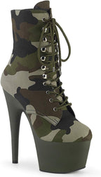Pleaser Women's Adore-1020CAMO Ankle-high Boot