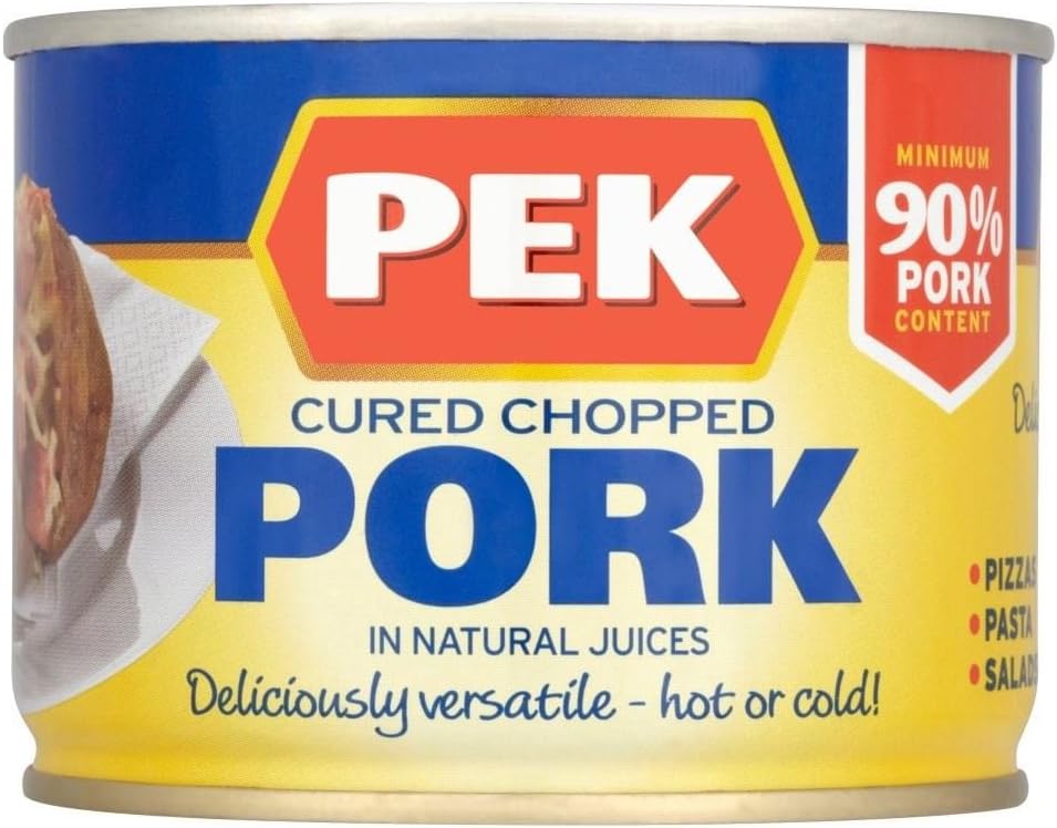 PEK Cured Chopped Pork in Natural Juices (200g) - Pack of 6