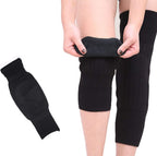 Unisex Cashmere Knee Brace Pads Knee Warmers Thicken Lengthen Breathable Elastic Knees Sleeves Support Protector