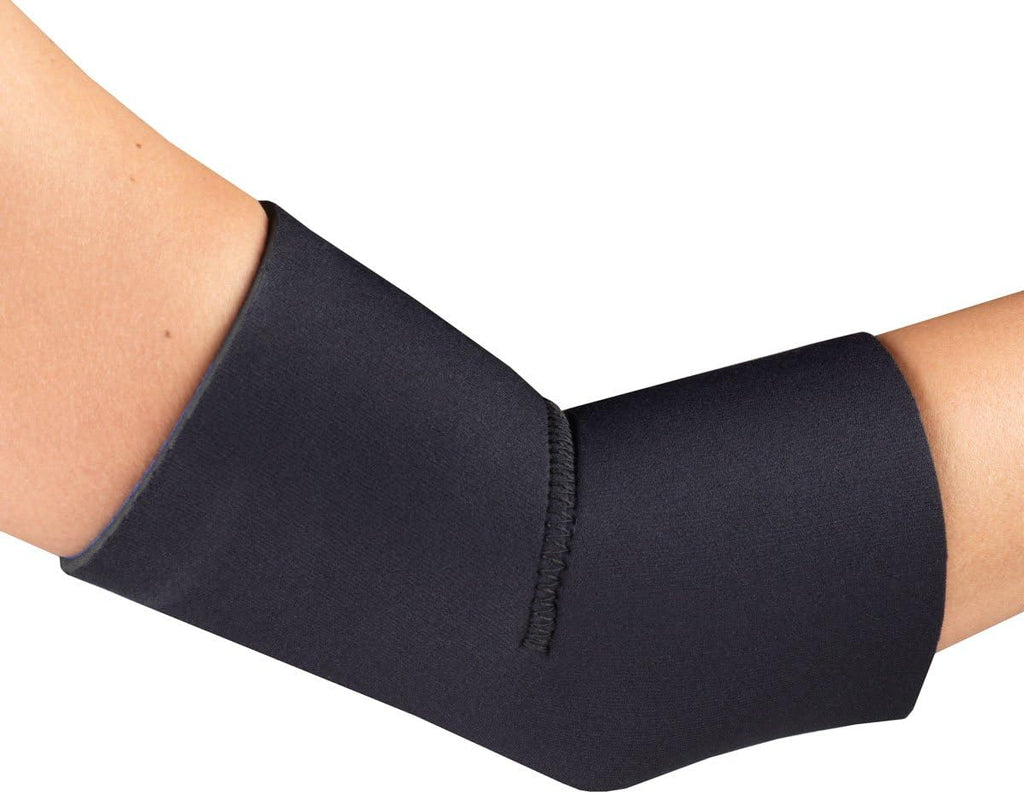 CHAMPION Elbow Support Neoprene Sleeve, Black, Large