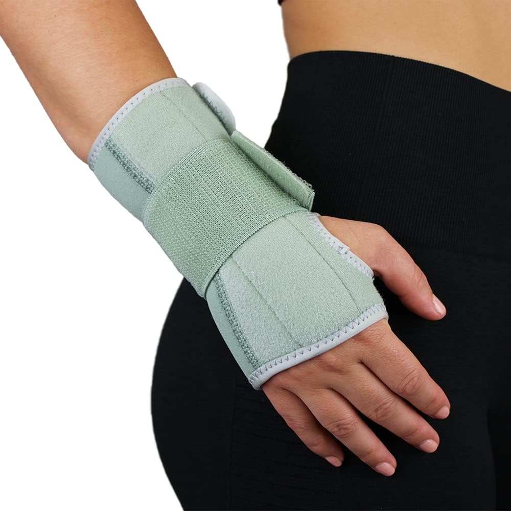 Wrist Splint- Sustainable, Biobased Wrist Support Brace- One Size, Fits Left or Right Wrist