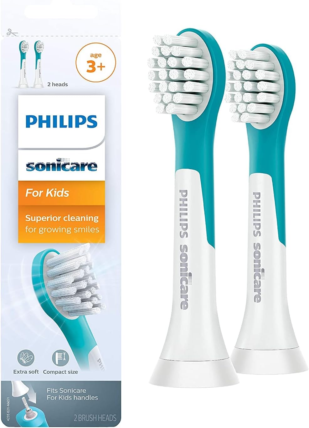 Philips HX6032/05 Mini Brush Heads for Sonic Toothbrush