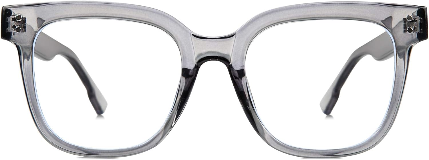 DUCO Superlight Blue Light Blocking Computer Reading and Gaming Eyewear Glasses,Anti Blue Light 100% UV Protection DC5210