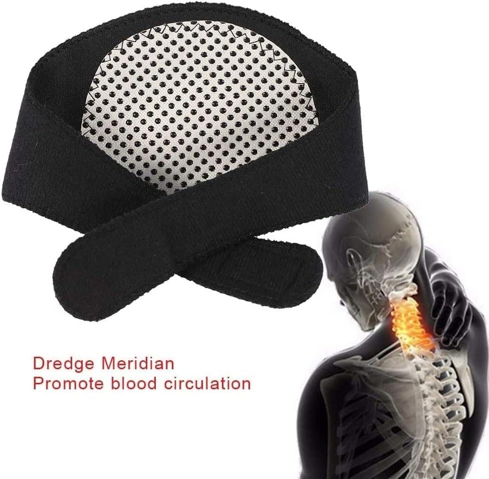TIST Neck Support Brace SelfHeating Neck Collar Pain Relief Magnetic Therapy for Relief of Cervical Pain, Neck Stiffness