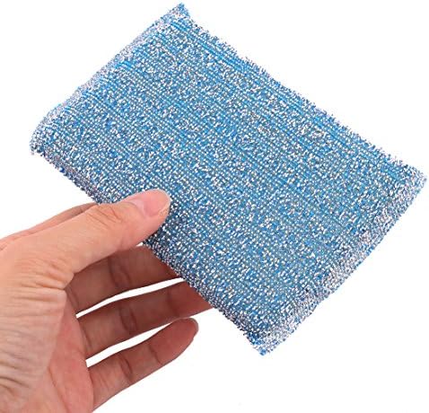 uxcell Sponge Household Kitchen Bowl Plate Pot Pan Dishes Cleaning Washing Pad 4 Pcs