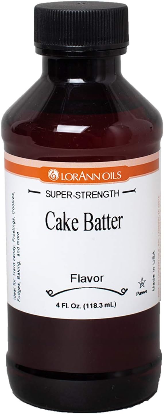 LorAnn Cake Batter SS Flavor, 4 ounce bottle
