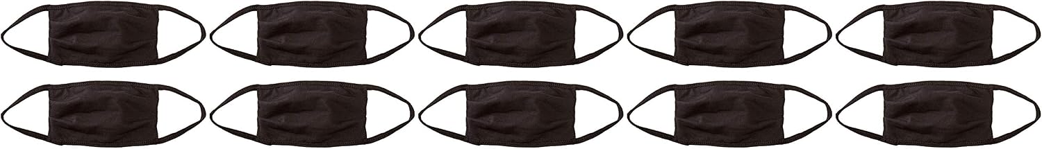 Hanes Unisex-Adult Face Mask, Pack Of 10
