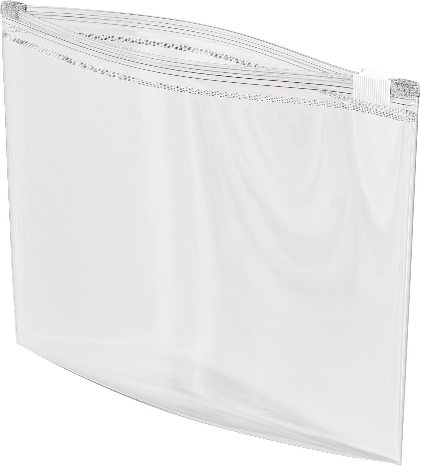 100 Count - Slider Zip Food Storage Bags, 10" x 7" 3 Mil Heavy Duty, Strong & Durable For Freezer Storage. GPI