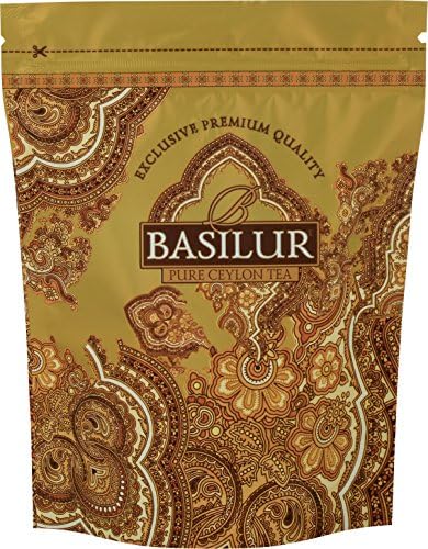 Basilur | "Magic Nights " Oriental Collection | Black Leaf Tea with cranberry and cornflower | 100g / 3.52oz in Tin Caddy | Pack of 2