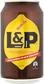 L&P Lemon & Paeroa Soft Drink (355ml) - Pack of 2_AB