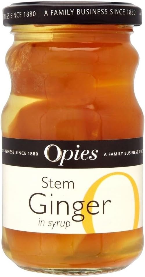 Opies Stem Ginger in Syrup (280g) - Pack of 2