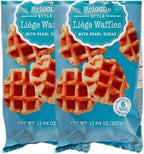 Brioche Style Liège Waffles Pack of 2 660g total