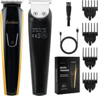 Beard Trimmer for Men, Rechargeable Men's Hair Trimmer for Mustache, Electric Razor & Body Grooming Kit for Beard, Face, Groin & Manscaping, Birthday Valentines Ideal Gift for Men