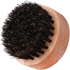 Gatuida Bristle Beard Comb Wooden Handle Professional Beard Styling Tool for Men Portable Hair Brush