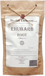 Health Embassy Rhubarb Root | Rheum L. - Rhei Radix | 100% Natural | Loose Herbal Tea (50g)