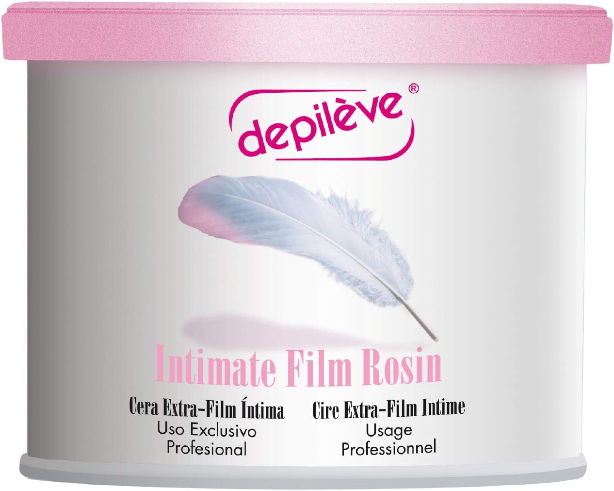 Depileve Hair Removal Wax - Intimate Extra Film Wax for Brazilian and Hollywood Wax - Moisturizing and Soothing for Delicate, Sensitive Skin - 14 oz