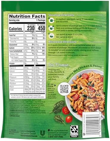 Knorr Pasta Sides Marinara Pasta for a Delicious + Quick Side Dish, 4.4 oz