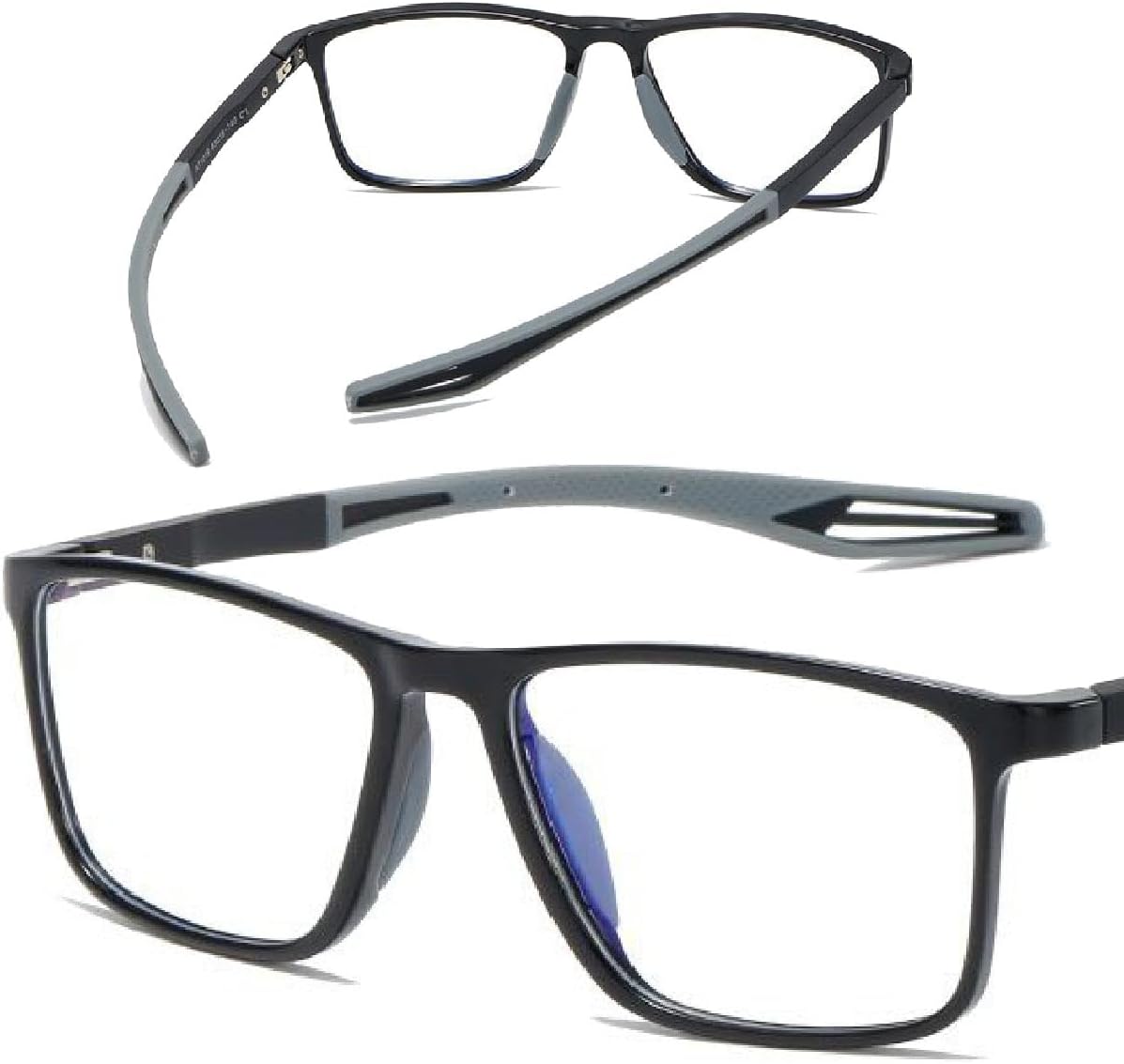 Reading Glasses,Men's Sports Ultra-Light Anti-Blue Light Presbyopic Glasses,Sports Glasses for Men