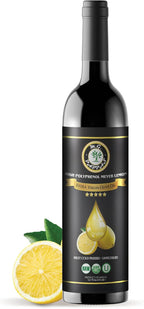 M.G. PAPPAS High Polyphenol Rich Meyer Lemon Olive Oil - Extra Virgin Olive Oil Polyphenol over 500mg/kg - Cold Pressed & Unfiltered - High Hydroxytyrosol Greek Olive Oil - Award Winning 12.7 Oz