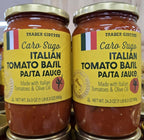 Trader Joe Caro Sugo Italian Tomato Basil Pasta Sauce 24.3oz 690g (Two Bottles)