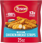Tyson Fully Cooked Crispy Chicken Strips, 25 oz (Frozen)