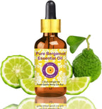 Deve Herbes Pure Bergamot Essential Oil (Citrus bergamia) with Glass Dropper Natural Therapeutic Grade Steam Distilled 15ml (0.50 oz)
