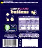 Cadbury White Giant Buttons 100g (Pack of 3)