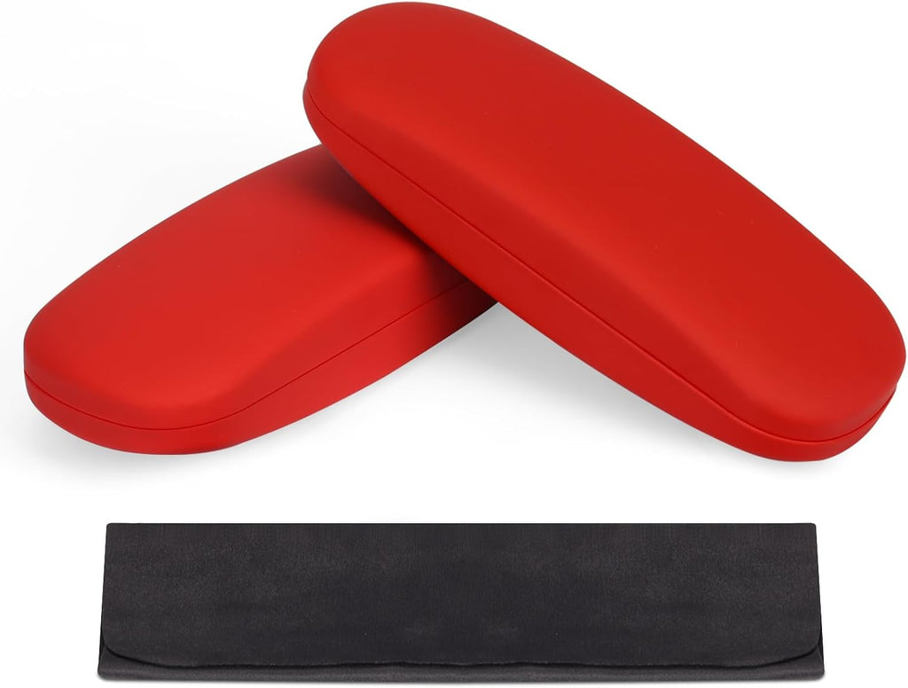 RayLove Unisex Hard Shell Eyeglasses Cases, Protective Case For Glasses