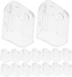 20Pcs Transparent Toothbrush Covers Travel Toothbrush Caps for Manual and Electric Toothbrushes Essential Toothbrush Supplies