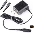 LinMei Adapter Power Cord 4.3V Compatible with Philips Norelco QP2520/90 QP2520/70 QP2520/72 A00390 BT3206 Electric Shaver Multigroom Beard Trimmer Adapter Power Charging Cord
