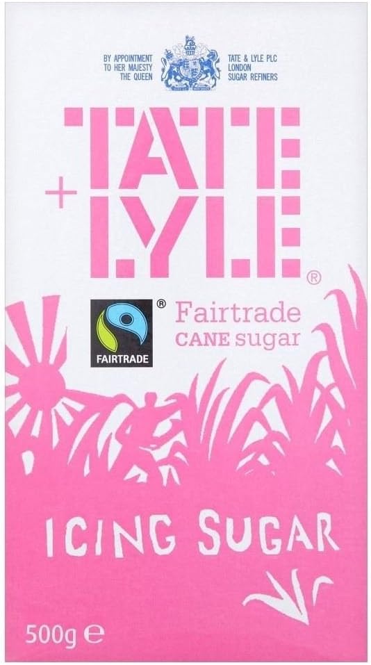 Tate & Lyle Fairtrade Icing Sugar (500g) - Pack of 2