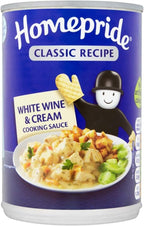 Homepride White Wine & Cream Cooking Sauce 400g